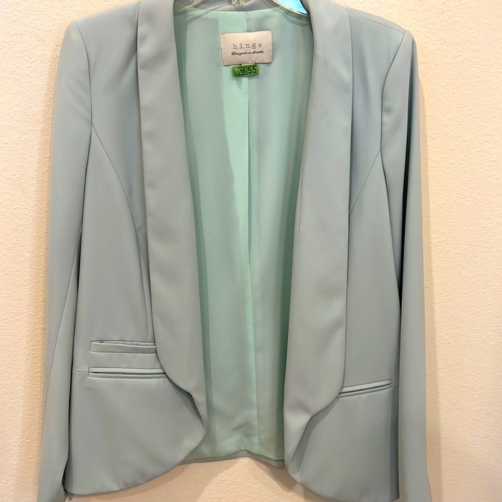 Baby Blue Spring Blazer